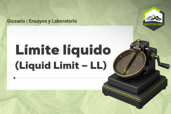 límite líquido del suelo