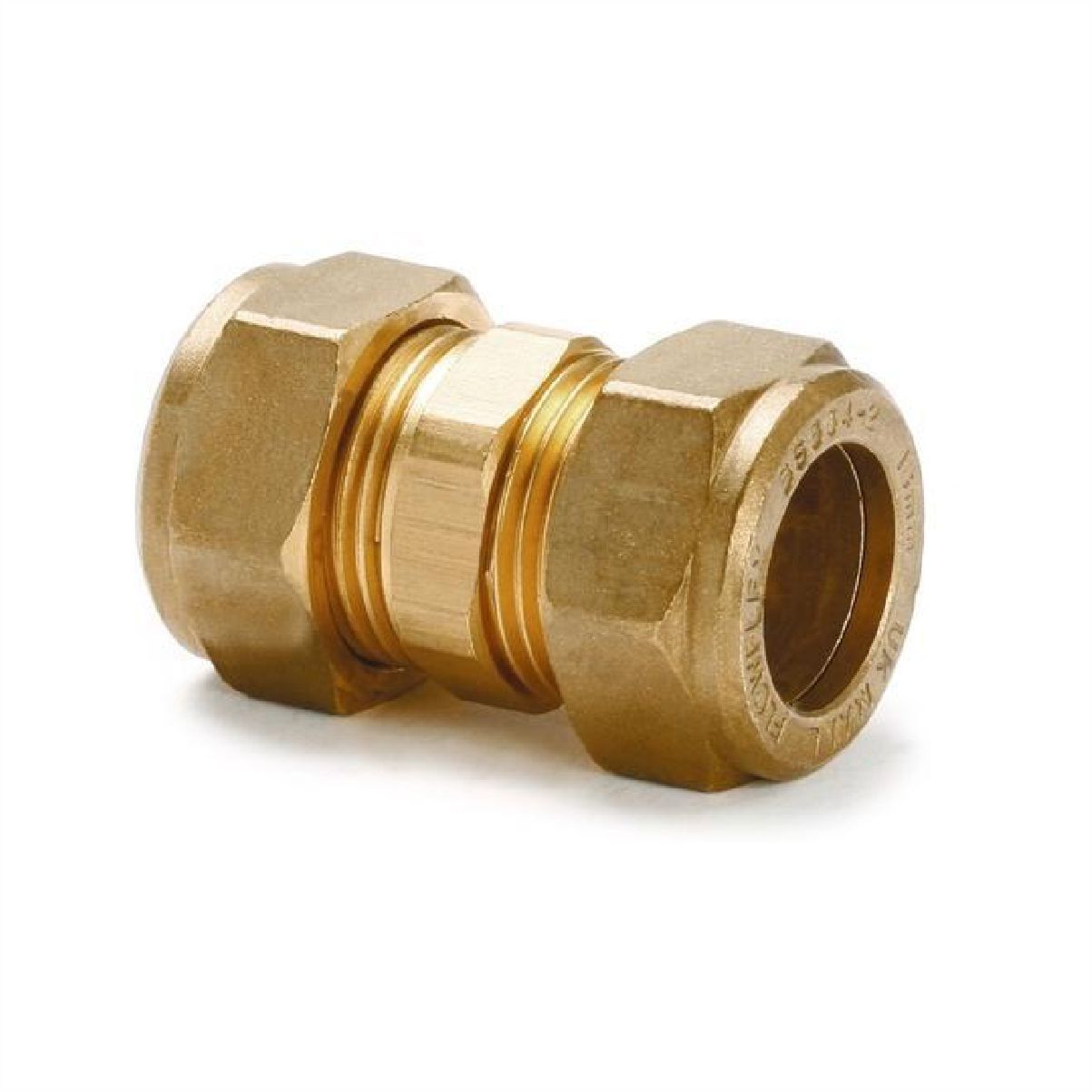 Conector de bronce, geotecnia, Conector de bronce para tubería líquida doble de Soil Instruments