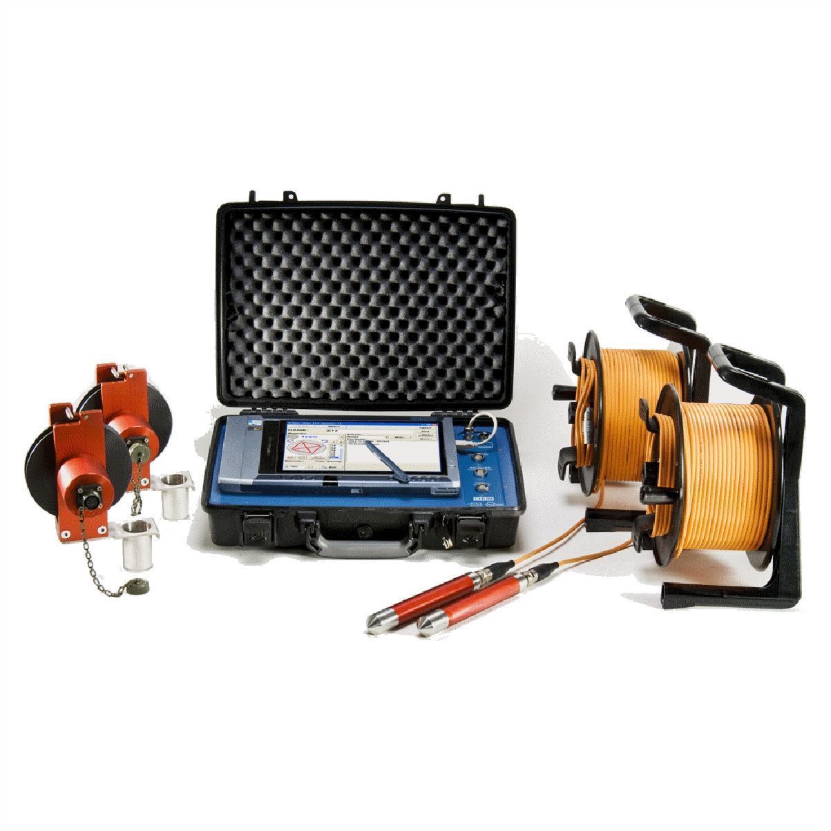 Equipo Piletest para control de cimentaciones con método ultrasónico
