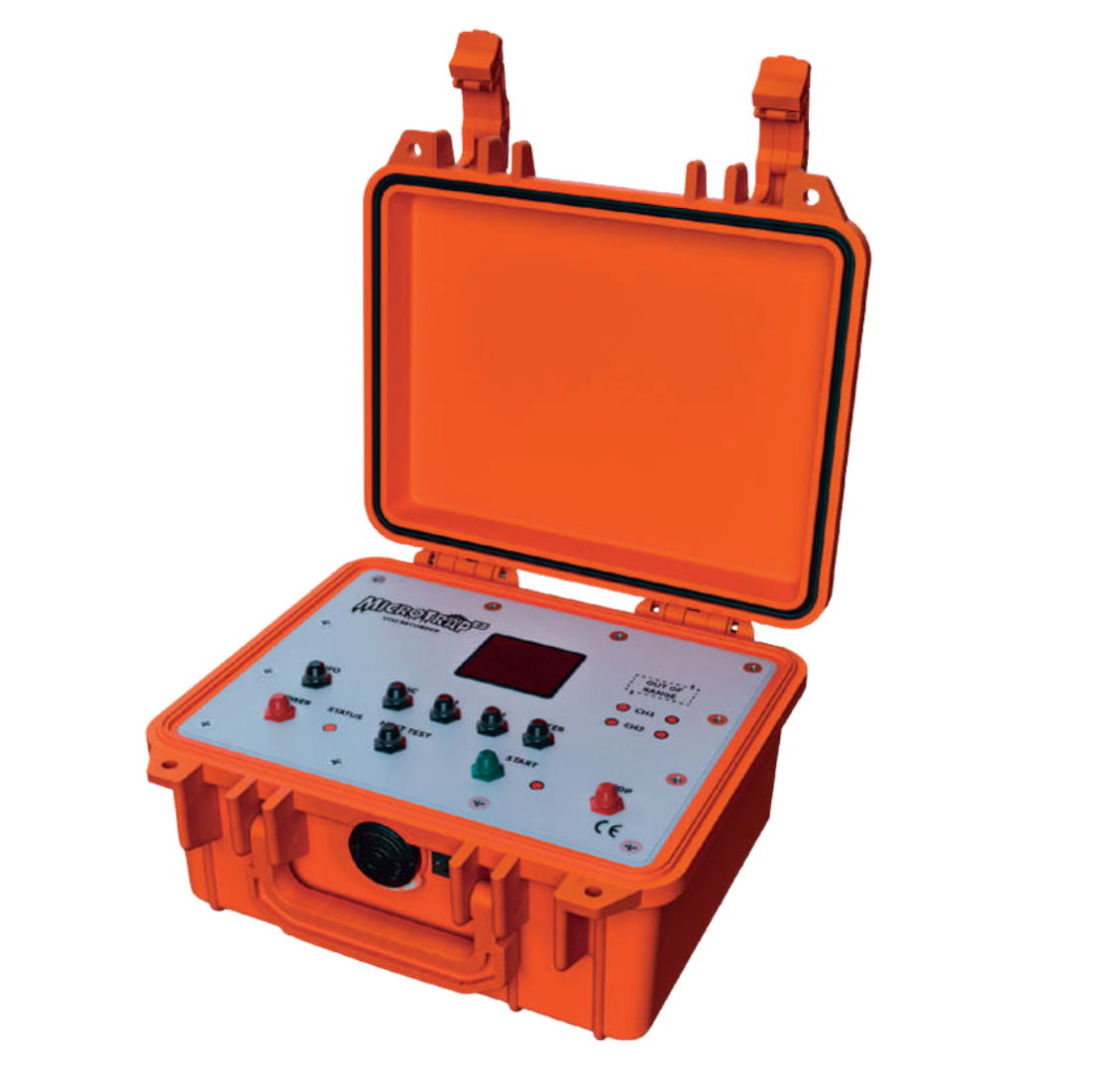 Microtrap de MREL para registro de velocidad de detonación en voladuras